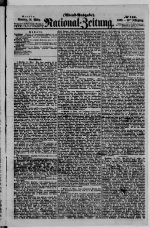 National-Zeitung on Mar 31, 1862