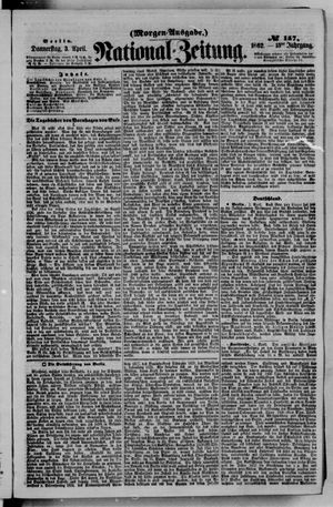 National-Zeitung vom 03.04.1862