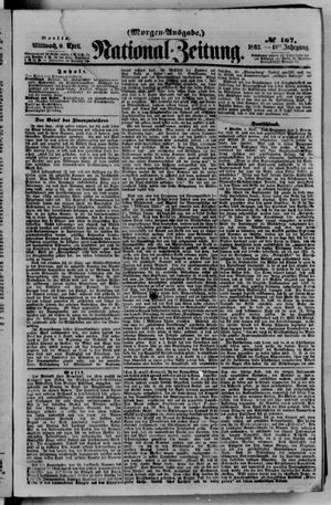 National-Zeitung vom 09.04.1862