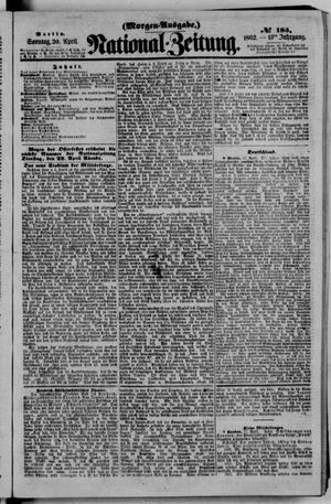 National-Zeitung vom 20.04.1862