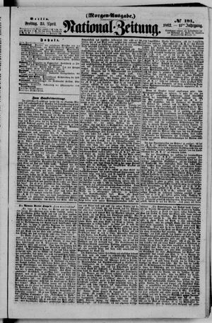 National-Zeitung vom 25.04.1862