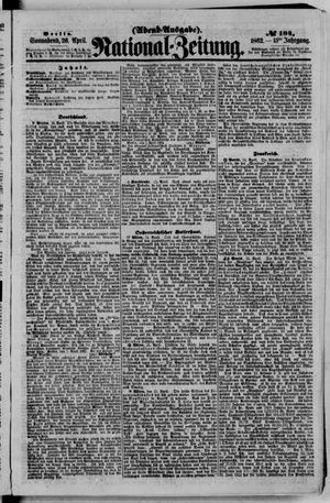 National-Zeitung vom 26.04.1862