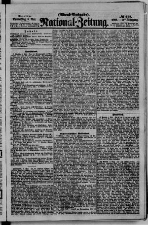 Nationalzeitung vom 08.05.1862