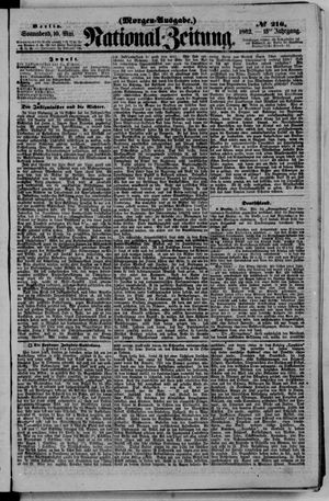 Nationalzeitung vom 10.05.1862