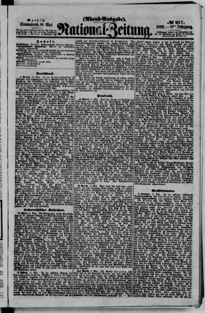 Nationalzeitung vom 10.05.1862