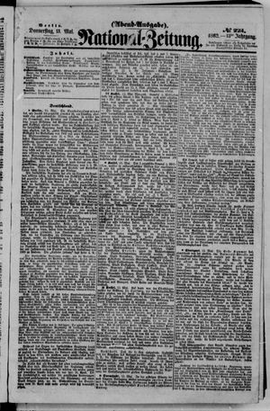 Nationalzeitung vom 15.05.1862