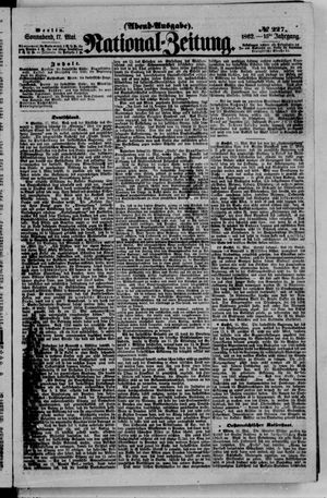 Nationalzeitung vom 17.05.1862