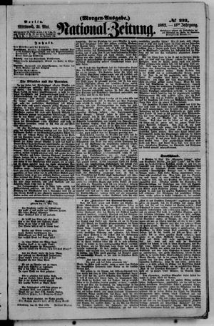 Nationalzeitung vom 21.05.1862