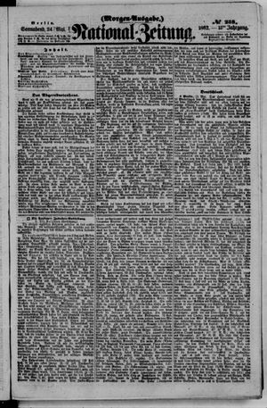 Nationalzeitung vom 24.05.1862
