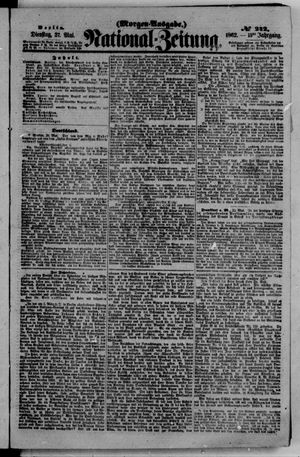 Nationalzeitung vom 27.05.1862