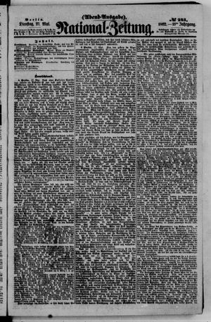 Nationalzeitung vom 27.05.1862