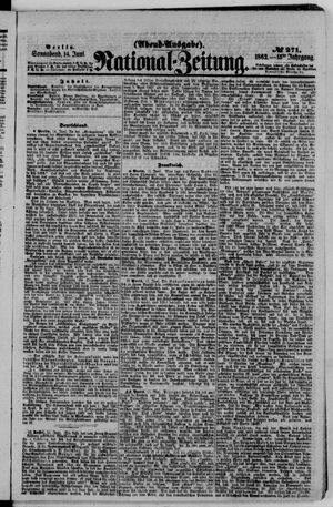 Nationalzeitung vom 14.06.1862