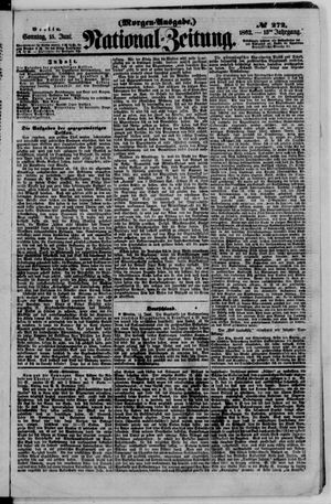 National-Zeitung vom 15.06.1862