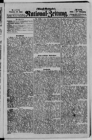 Nationalzeitung vom 16.06.1862