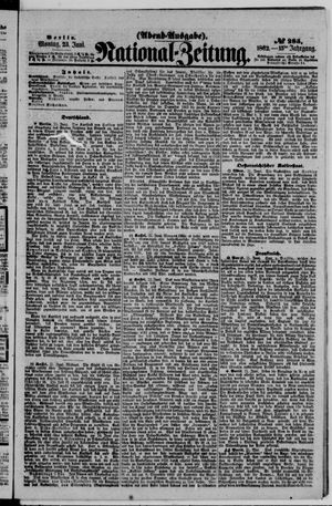 Nationalzeitung vom 23.06.1862