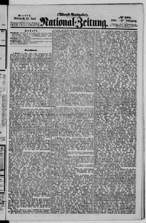 Nationalzeitung vom 25.06.1862