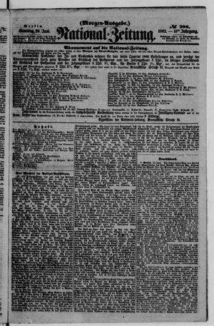 Nationalzeitung vom 29.06.1862