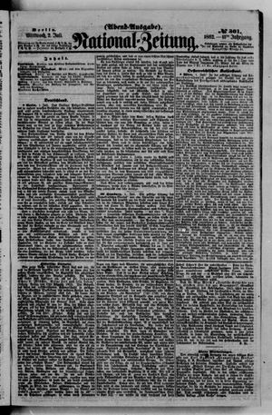 Nationalzeitung vom 02.07.1862