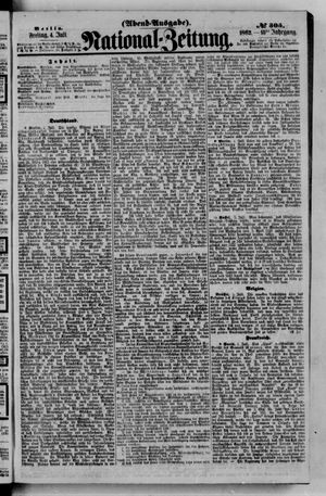 Nationalzeitung vom 04.07.1862