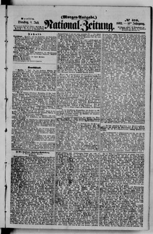 National-Zeitung vom 08.07.1862