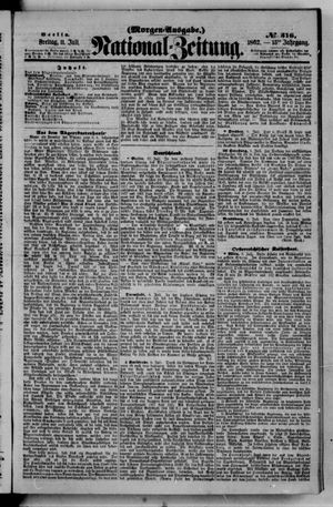 National-Zeitung vom 11.07.1862