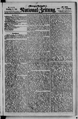Nationalzeitung vom 15.07.1862
