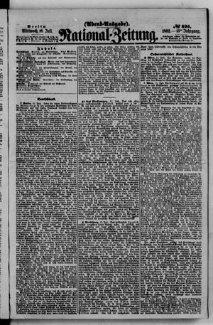 National-Zeitung vom 16.07.1862