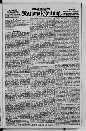 Nationalzeitung vom 18.07.1862