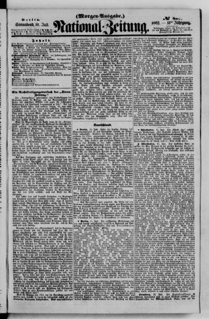 Nationalzeitung vom 19.07.1862