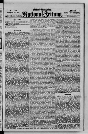National-Zeitung vom 22.07.1862