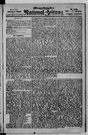 National-Zeitung vom 10.08.1862