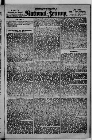 National-Zeitung vom 13.08.1862