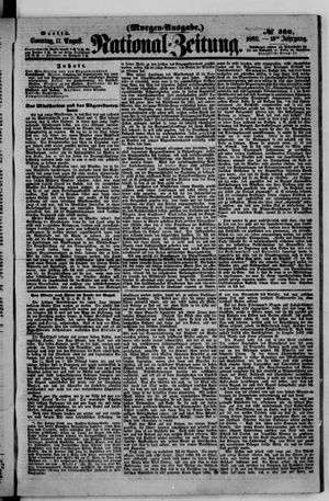 Nationalzeitung vom 17.08.1862