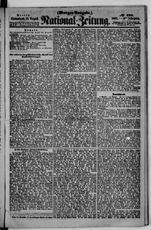 National-Zeitung vom 23.08.1862