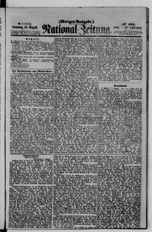 National-Zeitung vom 24.08.1862