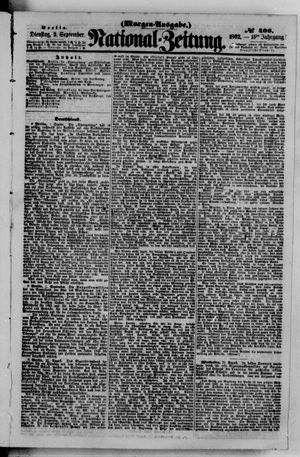 National-Zeitung vom 02.09.1862
