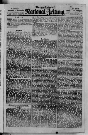 National-Zeitung vom 03.09.1862