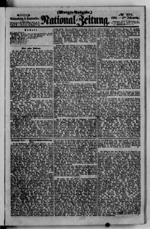 National-Zeitung vom 06.09.1862