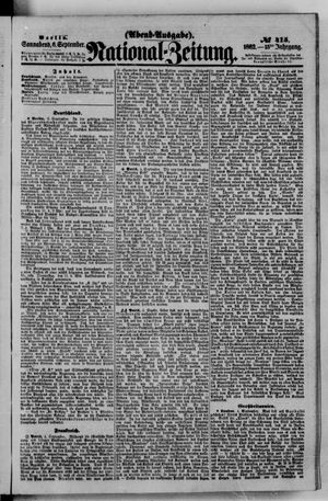 National-Zeitung vom 06.09.1862