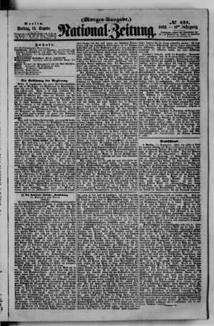 Nationalzeitung vom 12.09.1862