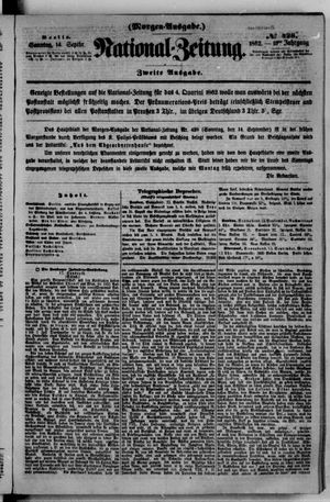 National-Zeitung on Sep 14, 1862
