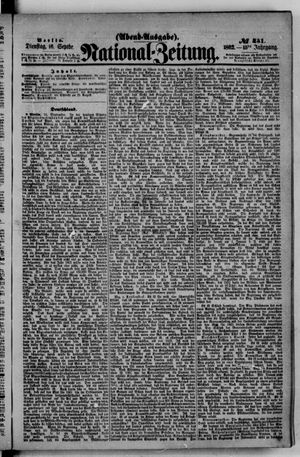 National-Zeitung vom 16.09.1862
