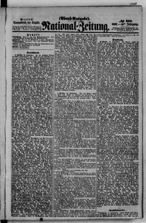 National-Zeitung vom 20.09.1862