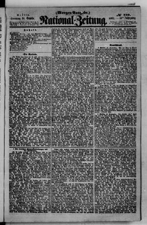 National-Zeitung vom 21.09.1862