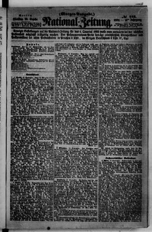 National-Zeitung vom 23.09.1862
