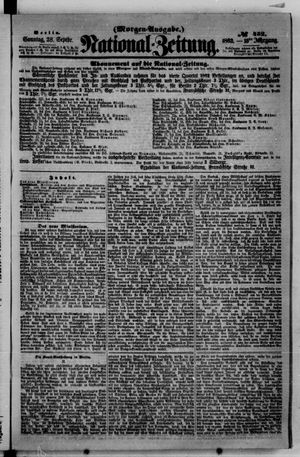 Nationalzeitung vom 28.09.1862