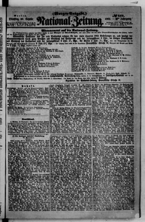 Nationalzeitung vom 30.09.1862