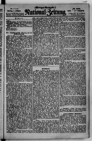 National-Zeitung vom 03.10.1862