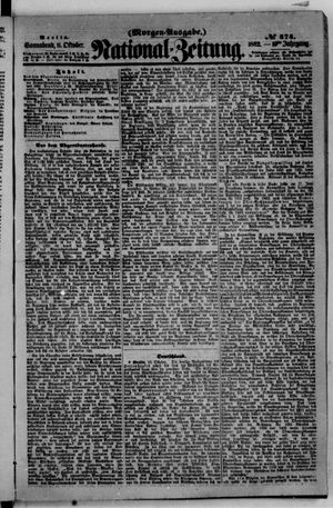 Nationalzeitung vom 11.10.1862