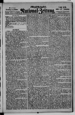 Nationalzeitung vom 14.10.1862